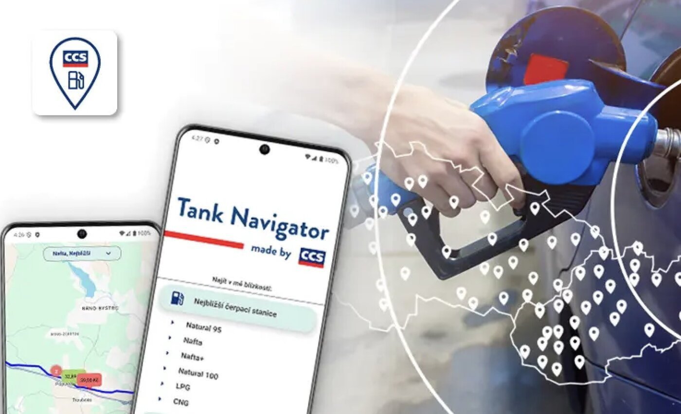Mobilná aplikácia Tank Navigator